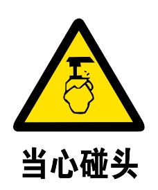 当心碰头图片