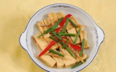 虾干炆豆腐图片