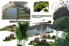 园林绿化素材图片