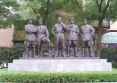 八一南昌起义纪念馆雕塑图片