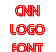 CNN LOGO字体