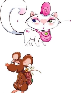卡通猫 鼠flash图片