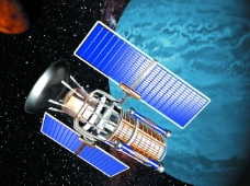 卫星通讯月球雷达科技通信