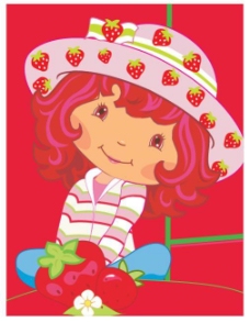 可爱的草莓女孩1
