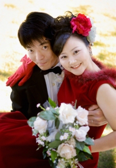 中国情结生活中的演戏中的情侣中国伉俪婚纱结婚结婚照图片