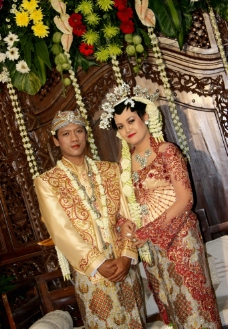中国情结生活中的演戏中的情侣泰国伉俪婚纱结婚结婚现场结婚仪式图片