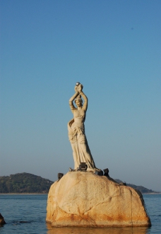 PSD雕塑1渔女雕塑1图片