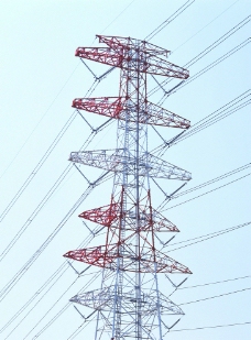 电子电工电线电线杆高压线工业电子图片