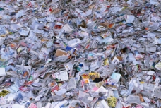 垃圾塑料废纸回收工业污染图片