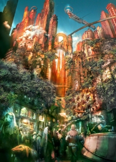 幻想海最终幻想宣传海报高清原图图片