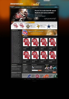 NFL美国职业橄榄球大联盟运动用品站图片