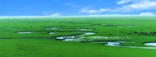 大自然草原风景