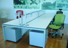 现代办公现代室内办公家具实景照片图片
